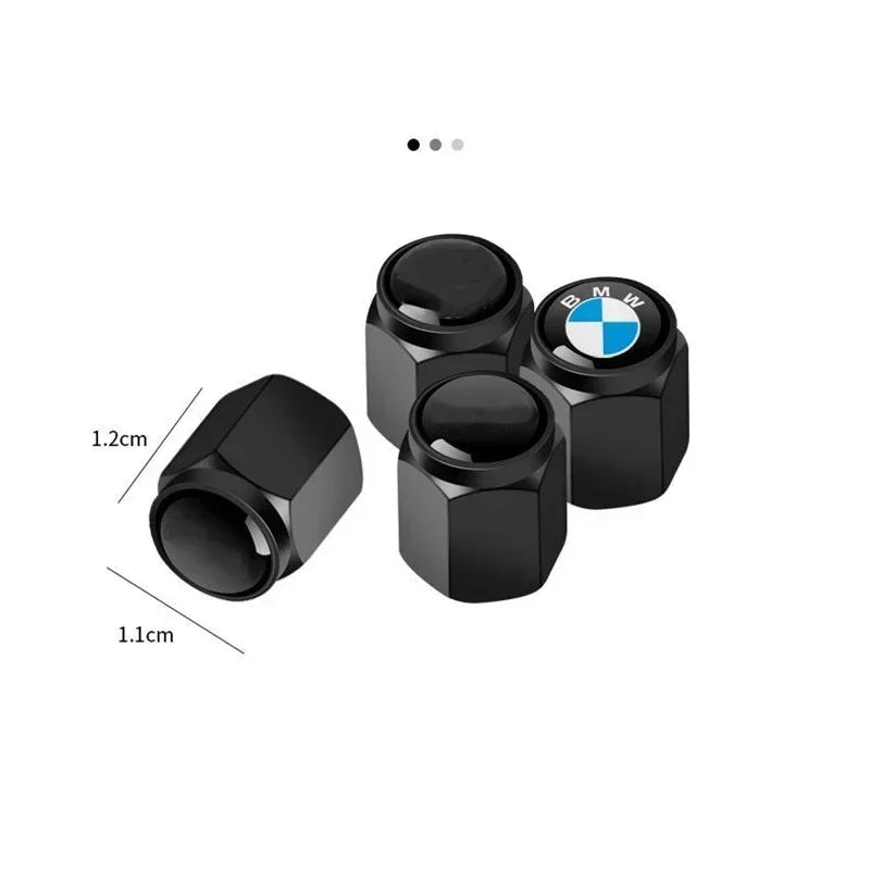 Good 4Pcs Car Wheel Tire Styling Tire Valve Air Nut Cover Car Logo Accessories for BMW E46 E52 E53 E60 E90 E91 F30 F20 F10 F15 M