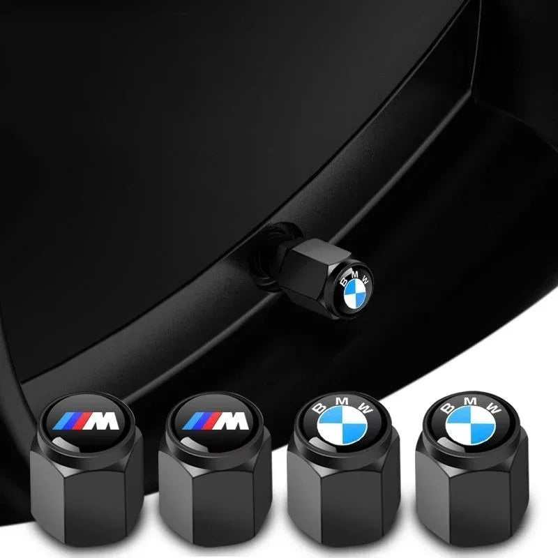 Good 4Pcs Car Wheel Tire Styling Tire Valve Air Nut Cover Car Logo Accessories for BMW E46 E52 E53 E60 E90 E91 F30 F20 F10 F15 M
