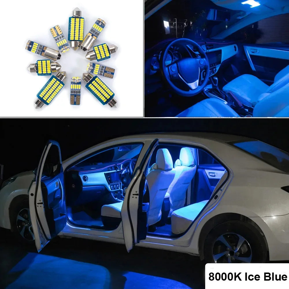 Car Interior LED Light Set For BMW 3 Series F30 F31 F34 E30 E36 E46 E90 E91 E92 E93 318d 320i 320d 328i 330d 330i 335d Touring