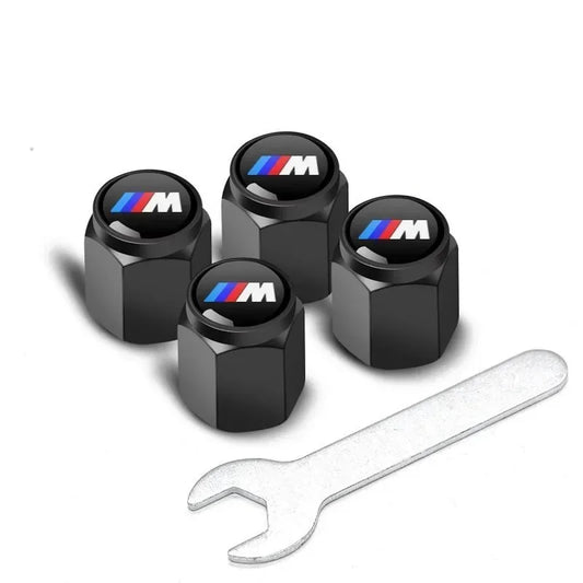 Good 4Pcs Car Wheel Tire Styling Tire Valve Air Nut Cover Car Logo Accessories for BMW E46 E52 E53 E60 E90 E91 F30 F20 F10 F15 M