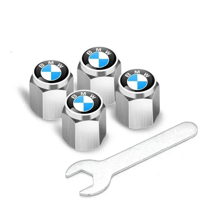 Good 4Pcs Car Wheel Tire Styling Tire Valve Air Nut Cover Car Logo Accessories for BMW E46 E52 E53 E60 E90 E91 F30 F20 F10 F15 M