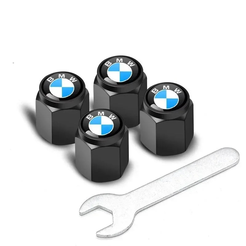 Good 4Pcs Car Wheel Tire Styling Tire Valve Air Nut Cover Car Logo Accessories for BMW E46 E52 E53 E60 E90 E91 F30 F20 F10 F15 M
