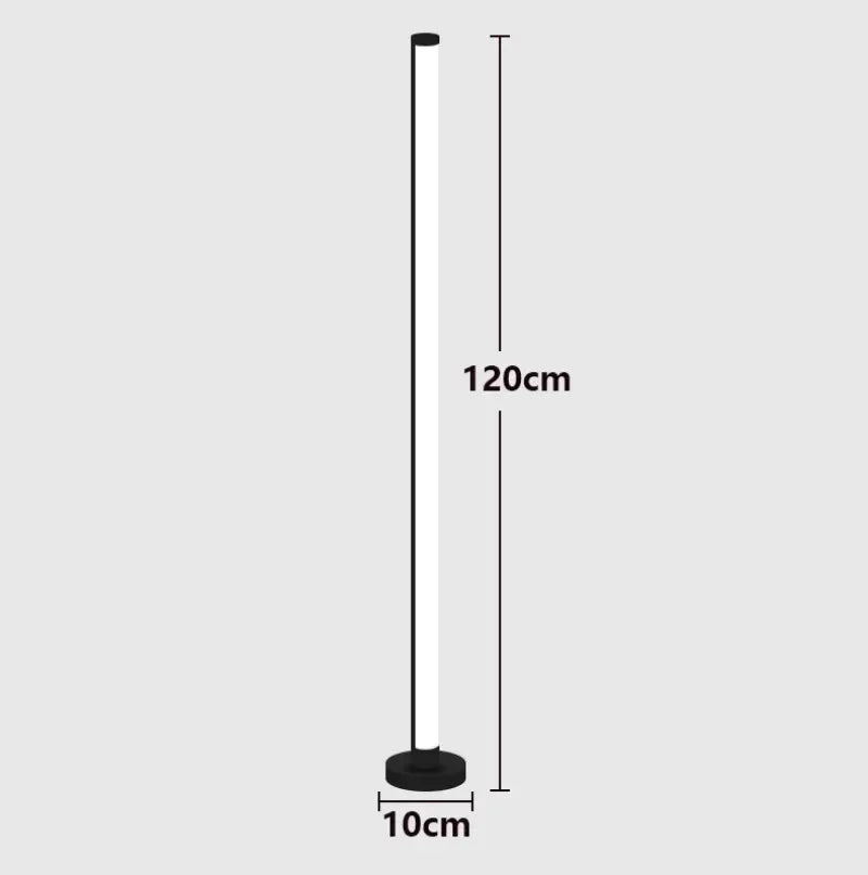 EISSLOLY 2PCS Intelligent RGB Floor Lamp APP Control Music Synchronized Corner Lighting Room decoration Standing Lights
